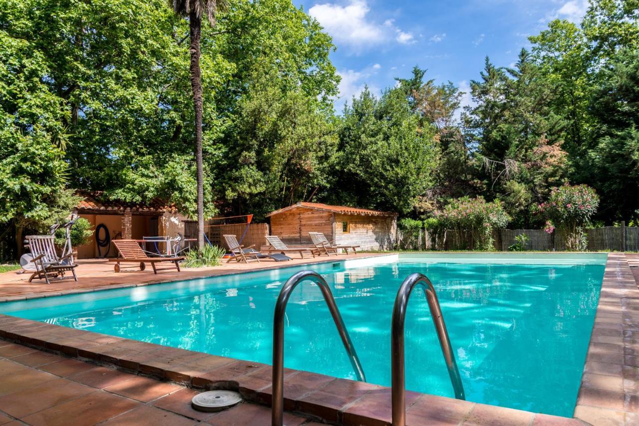 Domaine Du Mas Bazan Hotel Alenya Bagian luar foto